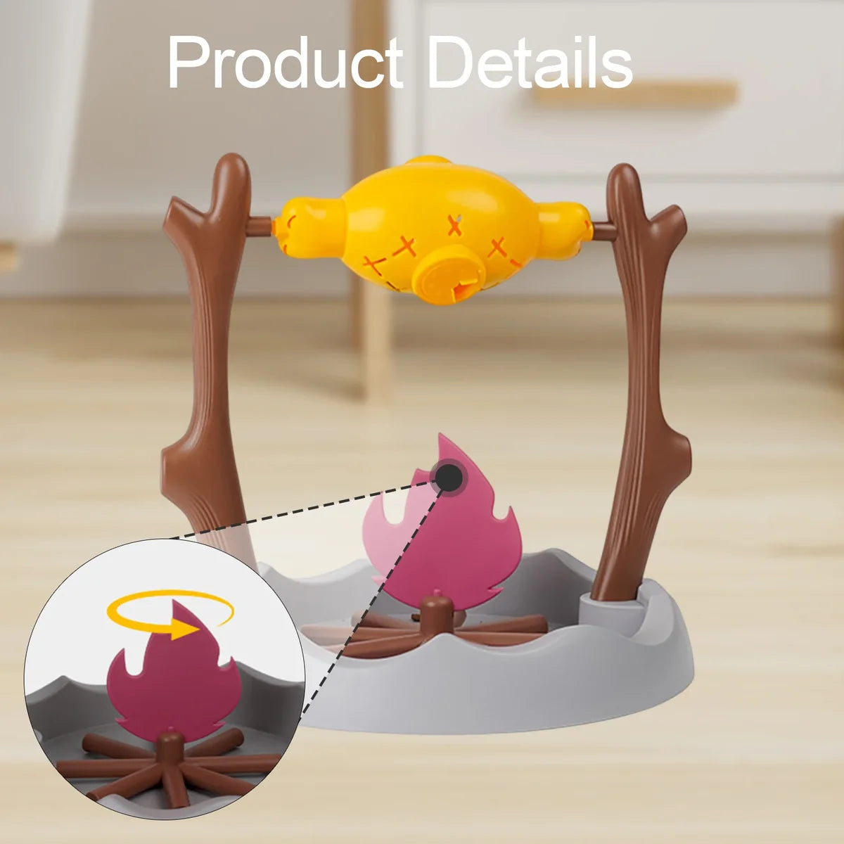 360° Rotating Chicken Leg Slow Feeder