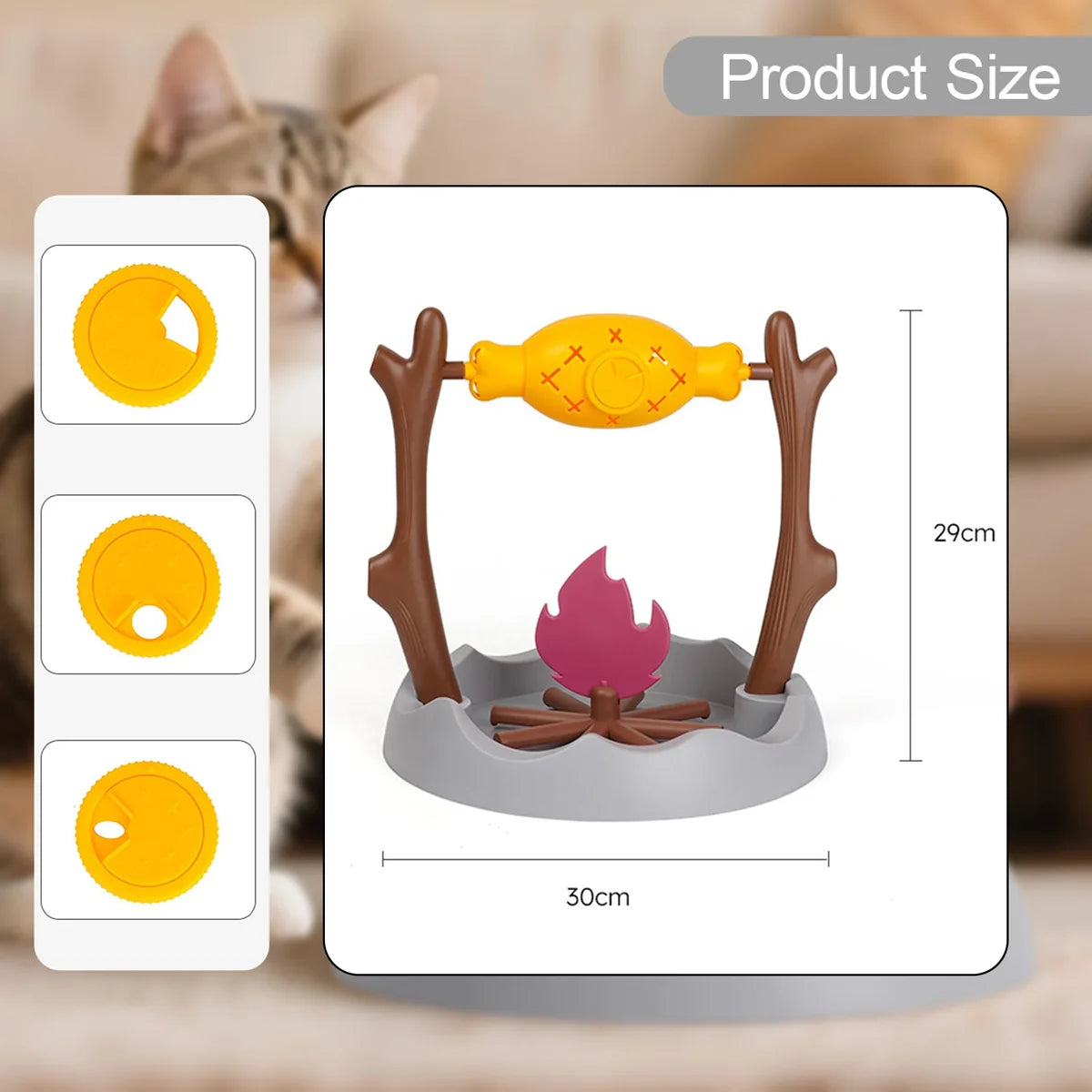 360° Rotating Chicken Leg Slow Feeder