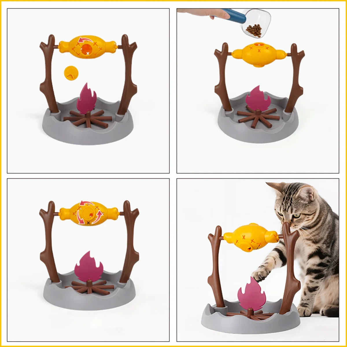 360° Rotating Chicken Leg Slow Feeder